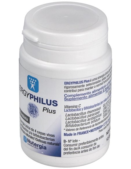 Ergyphilus Plus 60 capsulas (Refrigeracion) de Nutergia