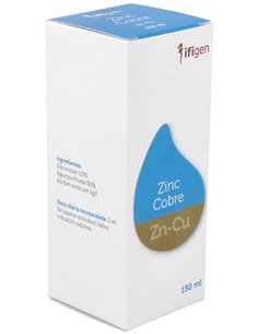 Zinc-Cobre (Zn-Cu) Oligoelementos 150Ml. de Ifigen