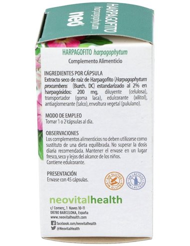 Harpagofito Microgranulos Neo 45Cap. de Neo