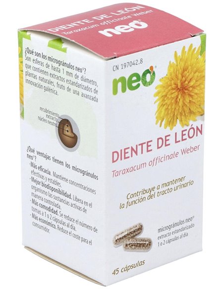 Diente De Leon Microgranulos Neo 45Cap. de Neo