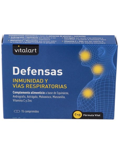 Vitalart Defensas Inmunidad 15 Comp. de Vitalart