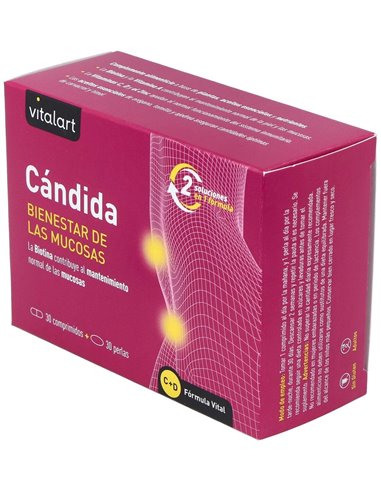 Vitalart Candida  30 Perlas 30 Comp. de Vitalart