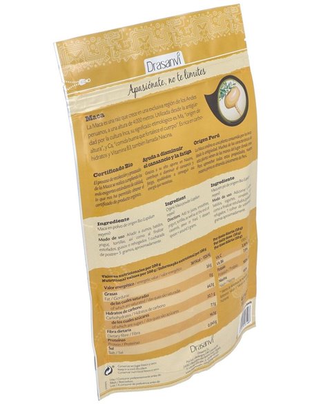 Maca Superalimentos Bio 225Gr Doypack de Drasanvi