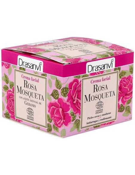 Crema Facial Rosa Mosqueta Cosm Org 50Ml Drasanvi