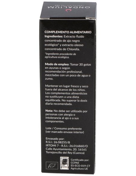 Digest-Detox Extracto Ajo Negro Eco 30Ml. Ondalium de Ondalium
