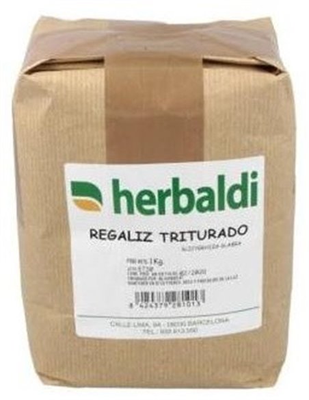Hierba Regaliz Raiz Triturada 1Kg. de Herbaldi