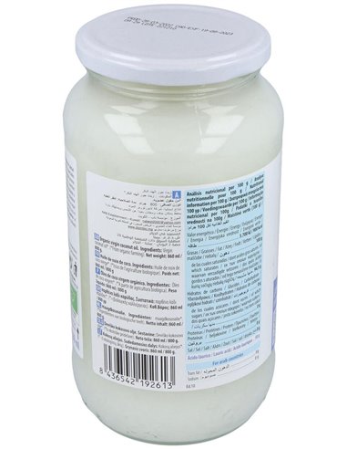 Aceite Virgen De Coco 1ª Presion Frio 800Gr. Bio de Naturgreen