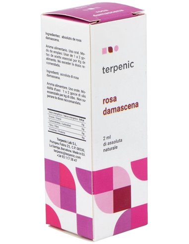 Rosa Damascena Absoluto Aceite Esencial 2Ml. de Terpenic