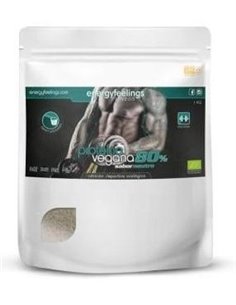 Proteina Vegana 80% Neutro 1Kg. Eco Vegan Sg de Energy Feelings