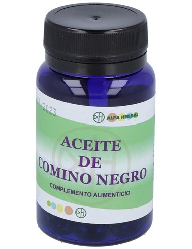 Aceite De Comino Negro 60Perlas de Alfa Herbal