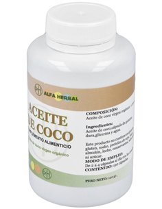 Aceite De Coco 120Cap. de Alfa Herbal