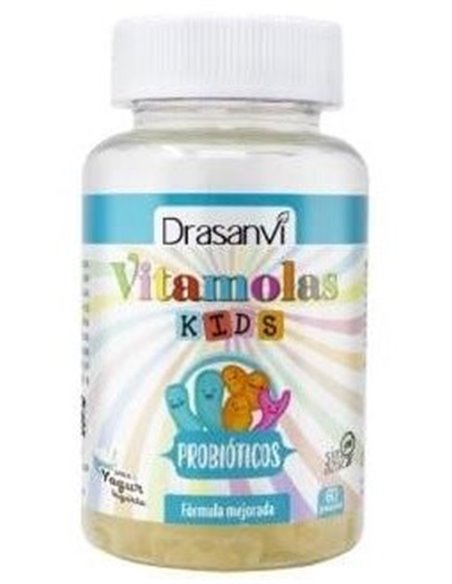 Vitamolas Probióticos Niño 60 Gominolas Drasanvi