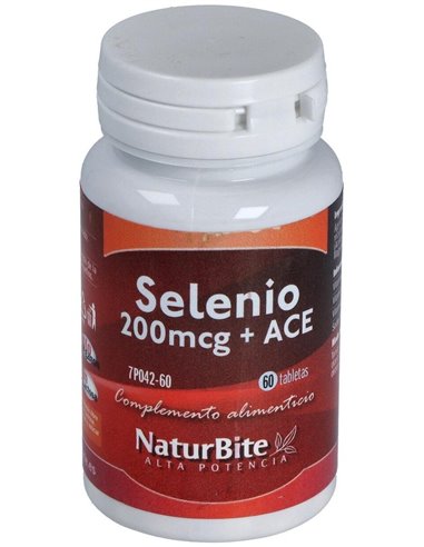 Selenio 200mcg+ACE, 60 Tabl. de NaturBite