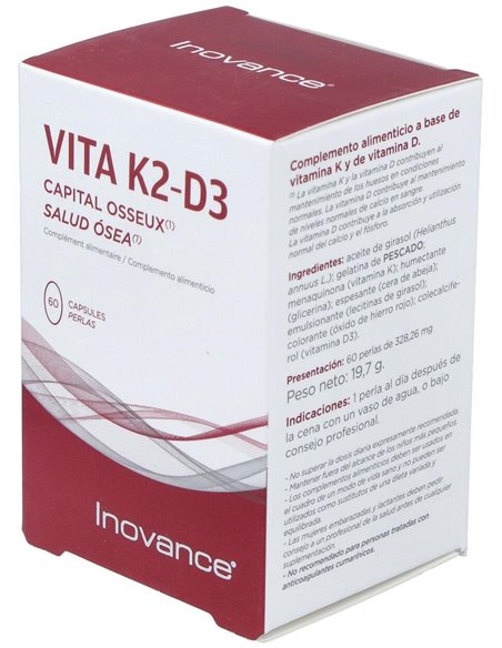 Vita K2+D3 60Perlas de Inovance