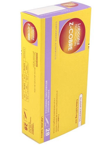 Lab. 19 (Zinc-Cobre) 28 Amp. de Labcatal