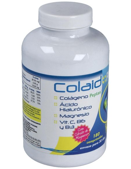 Colaid Plus Colageno,Ac.Hialuronico 180Comp. de Just Aid