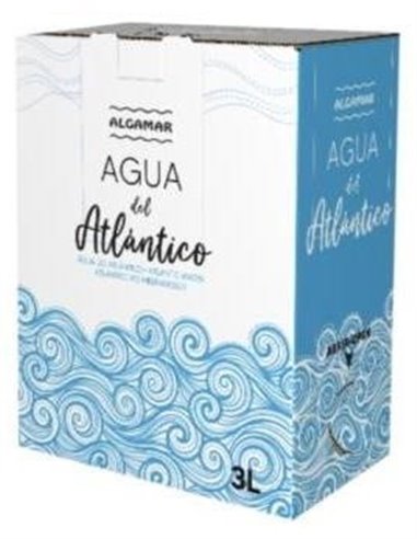 Agua Del Oceano Atlantico Agua De Mar Bag In Box 3L. de Algamar