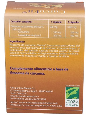 Curcufit 60Cap. de Cien Por Cien Natural