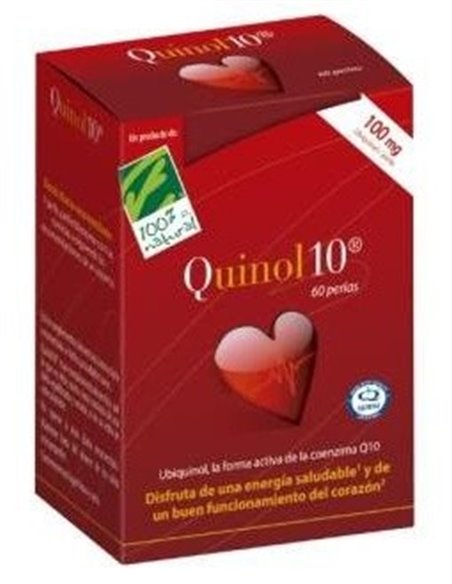 Quinol 10 100Mg. 60Perlas de Cien Por Cien Natural