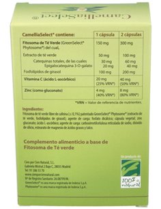 Cameliaselect 60Cap. de Cien Por Cien Natural