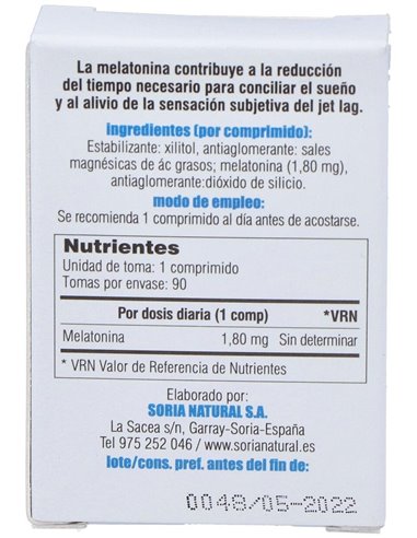 Melatonina Travel 90Comp. de Mgdose