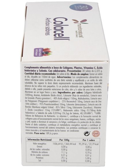 Colacell Antiox 30Sbrs. de Mundonatural