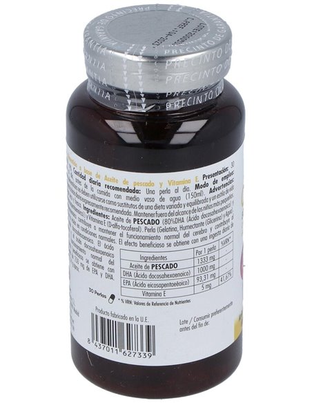 Oleomega 3 80% Dha 30Cap. de Mundonatural