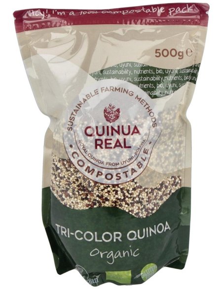 Grano Tricolor Quinoa Real. Formato Bio 500G De Quinua Rea