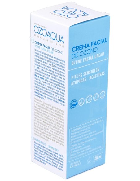 Ozoaqua Crema Facial De Ozono 50Ml. de Ozoaqua