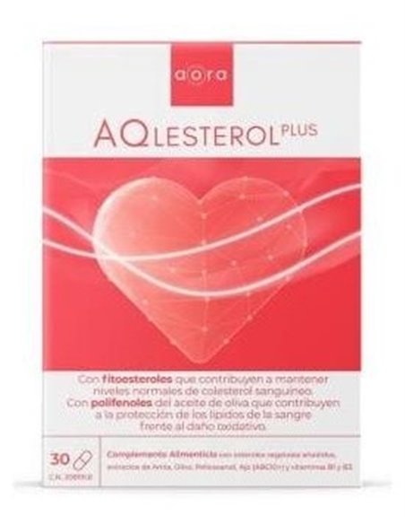 Aqlesterol Plus 30Cap. de Aora