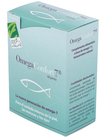 Omegaconfort7 60Cap. de Cien Por Cien Natural