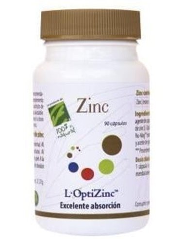 Zinc 90Cap. de Cien Por Cien Natural