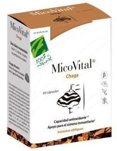 Micovital Chaga 60Cap. de Cien Por Cien Natural