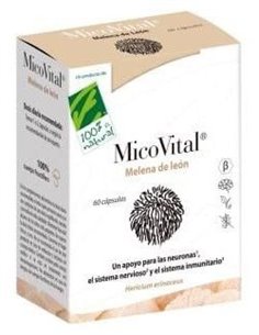 Micovital Melena De Leon 60Cap. de Cien Por Cien Natural