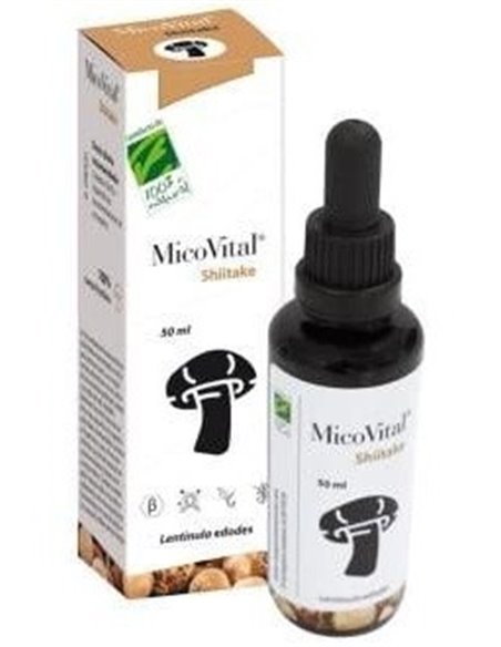 Micovital Shiitake 50Ml. de Cien Por Cien Natural