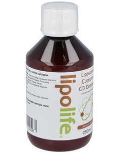 Lipolife Liposomal Curcumin C3 Complex 250Ml. de Equisalud