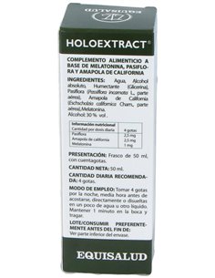 Holoextract Melatonina Sueño 50Ml. de Equisalud