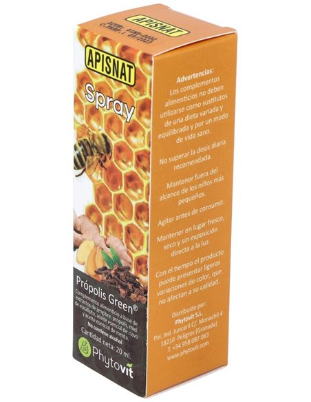 Apisnat Propolis Spray 20 Ml de Phytovit
