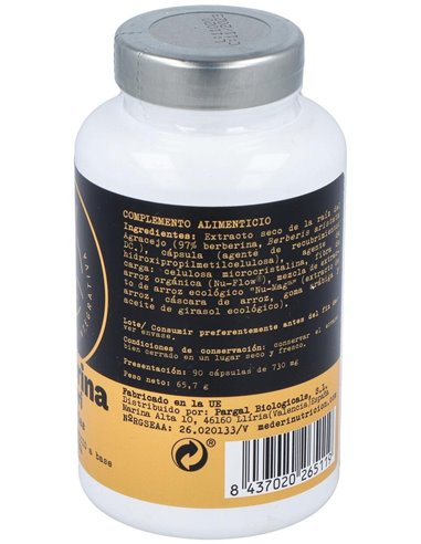 Berberina 90Cap. de Mederi Nutricion Integrativa