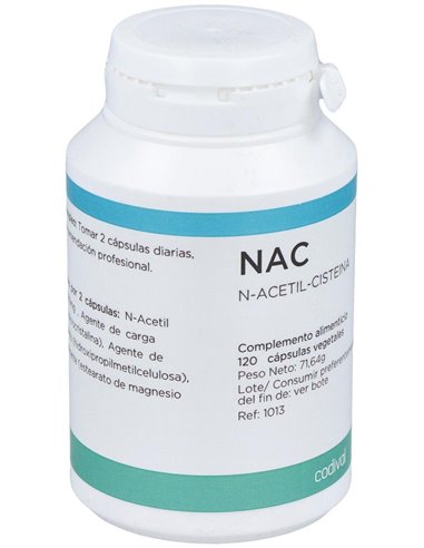 Nac N-Acetil-Cisteina 120Cap. de Codival