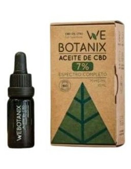 Webotanix Aceite Cbd 7% 10Ml. Bio de Webotanix