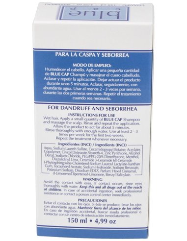 Blue-Cap Champu 150Ml. de Catalysis