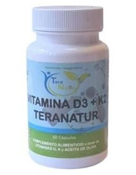 Vitamina D3+K2 60Cap. de Teranatur