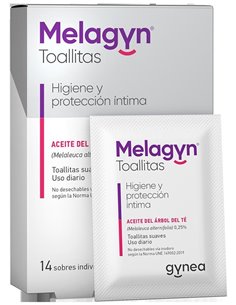 Melagyn Toallitas En 14 Sobres Individuales de Gynea Melagyn