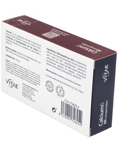 Calcium6 60 comprimidos de Vitae