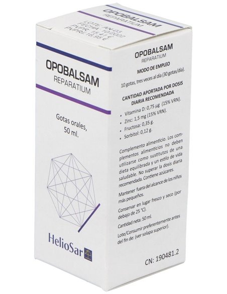 Opobalsam Reparatium 50Ml. de Heliosar