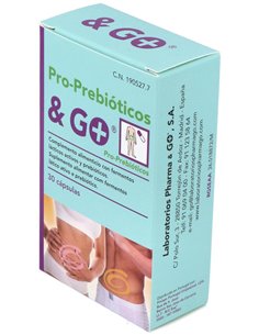 Pro-Prebioticos 30Cap. de Pharma & Go