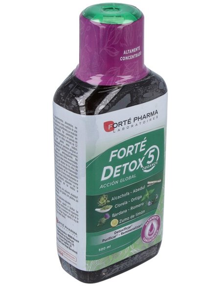 Forte Detox 5 Organos 500Ml. de Forte Pharma