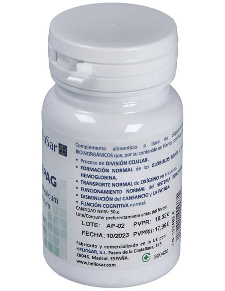 Ferfospag Ferrum Phosphoricum 60Cap. de Heliosar