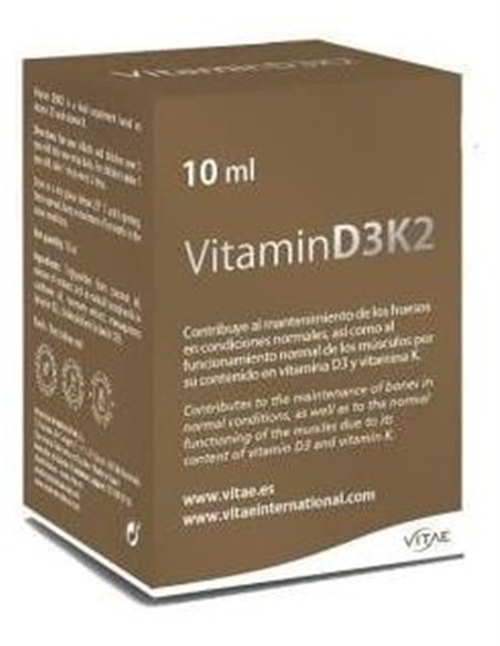 Vitamina D3K2 10Ml. de Vitae